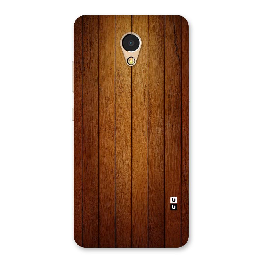 Proper Brown Wood Back Case for Lenovo P2