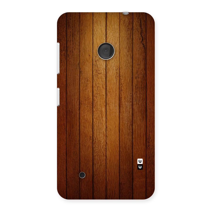 Proper Brown Wood Back Case for Lumia 530