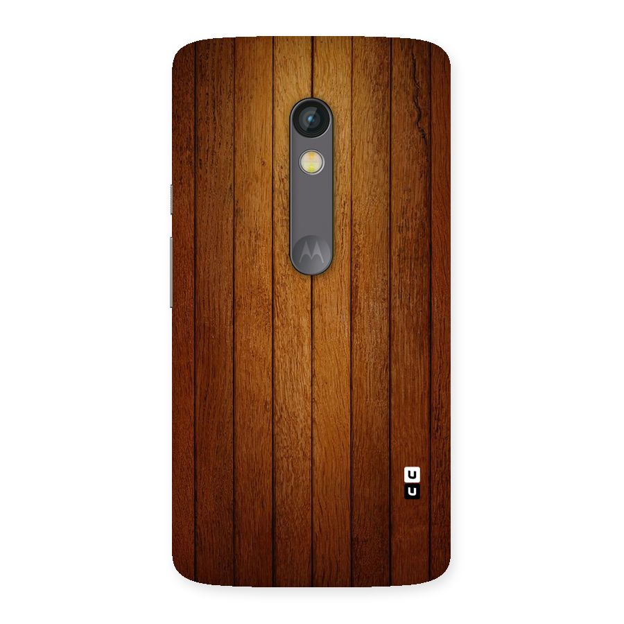 Proper Brown Wood Back Case for Moto X Play