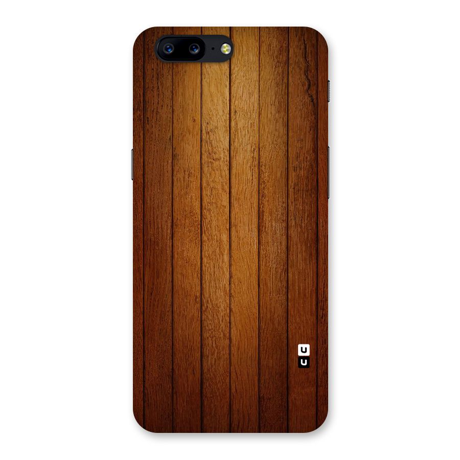 Proper Brown Wood Back Case for OnePlus 5