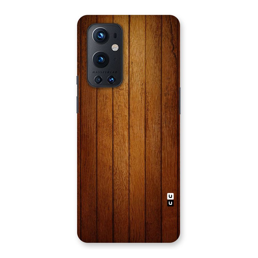 Proper Brown Wood Back Case for OnePlus 9 Pro