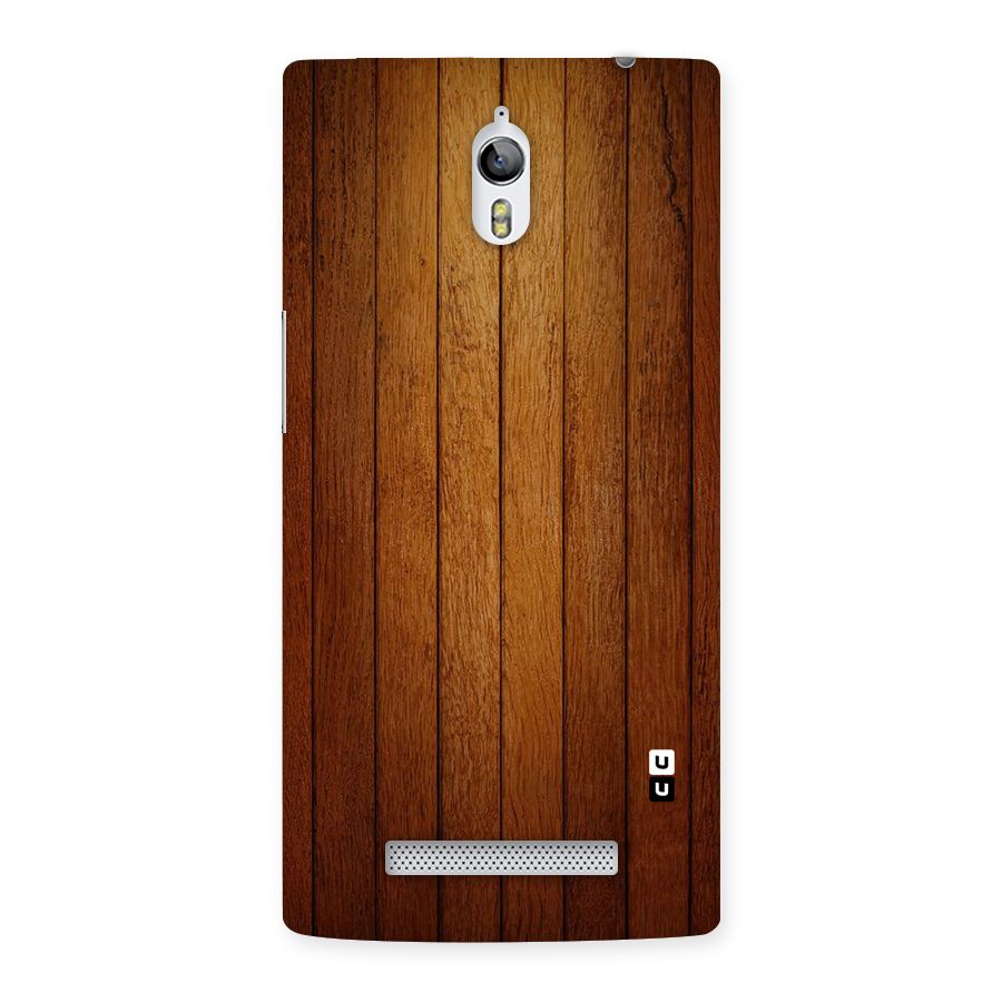 Proper Brown Wood Back Case for Oppo Find 7
