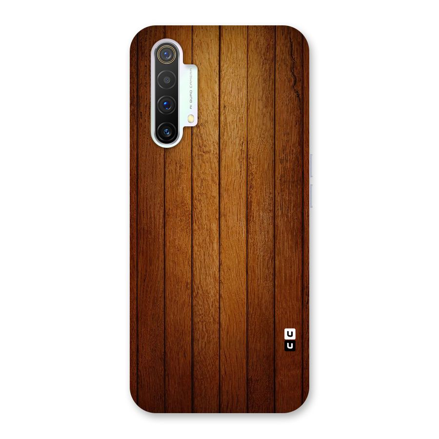 Proper Brown Wood Back Case for Realme X3 SuperZoom