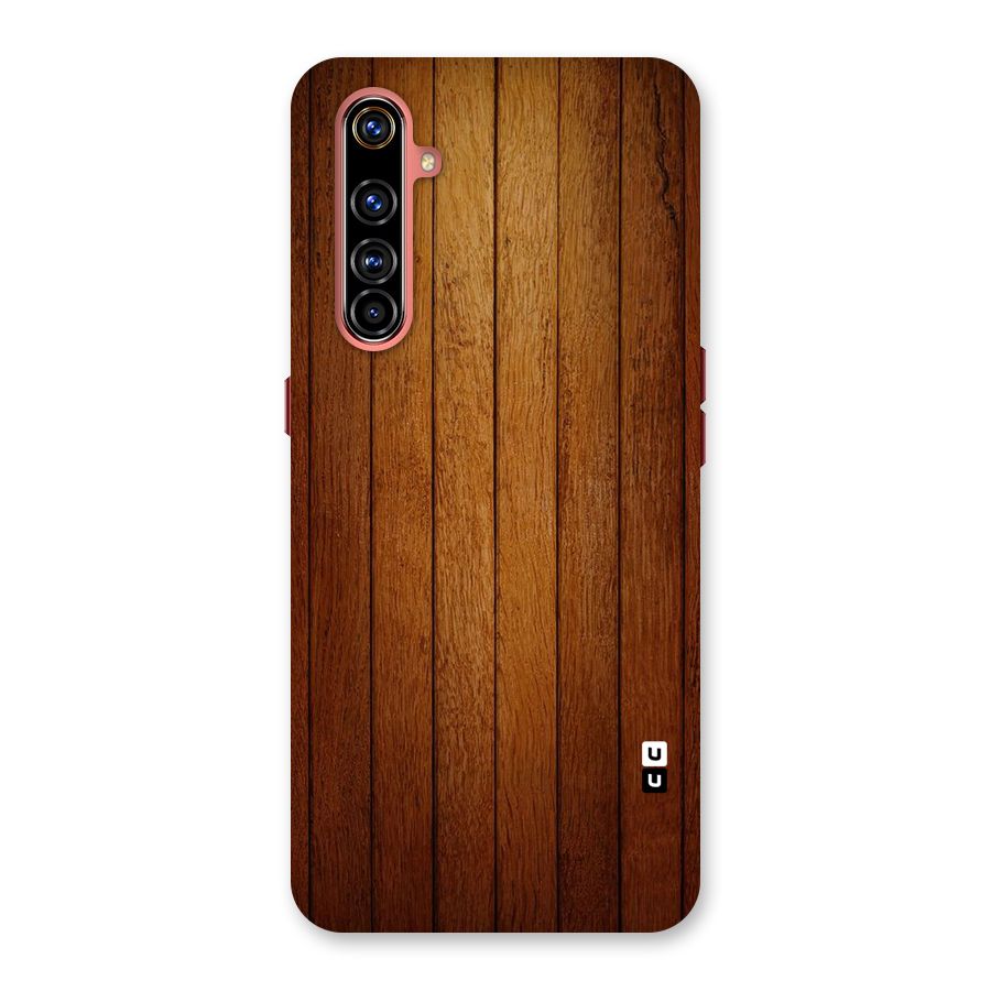 Proper Brown Wood Back Case for Realme X50 Pro