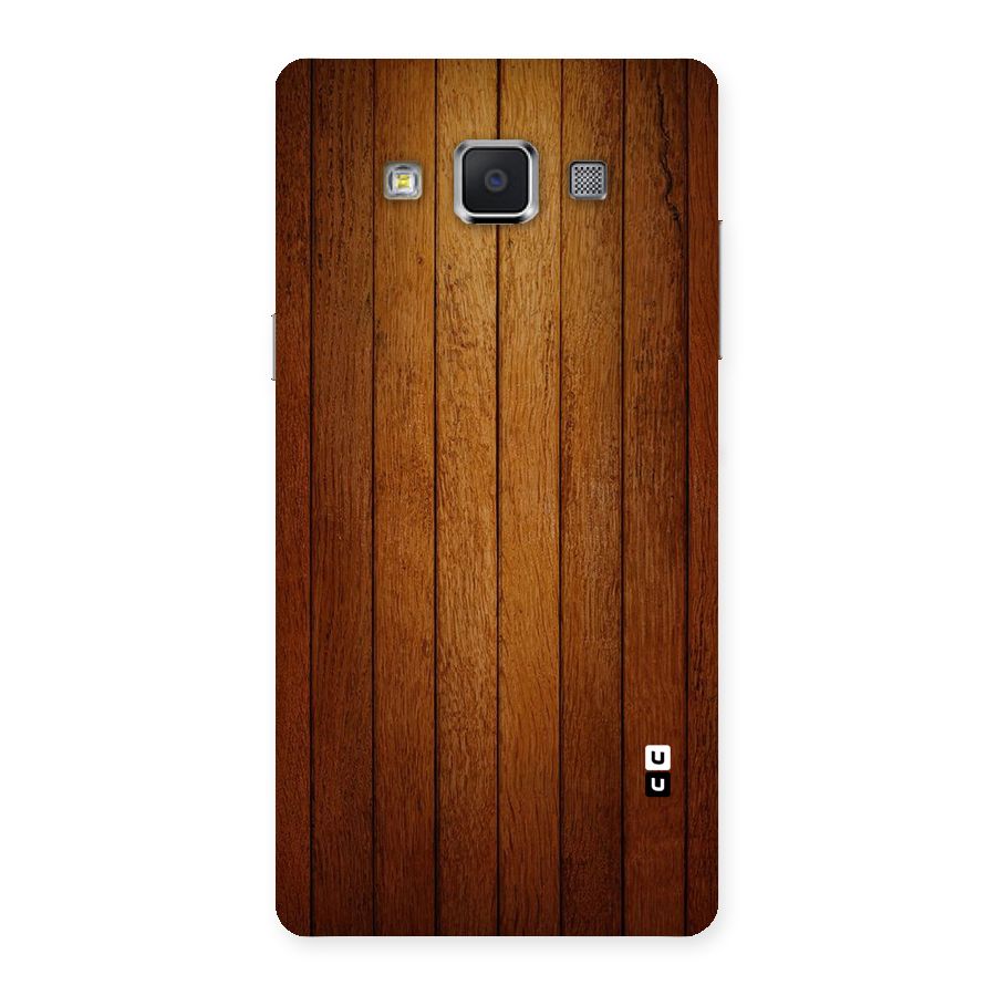 Proper Brown Wood Back Case for Samsung Galaxy A5