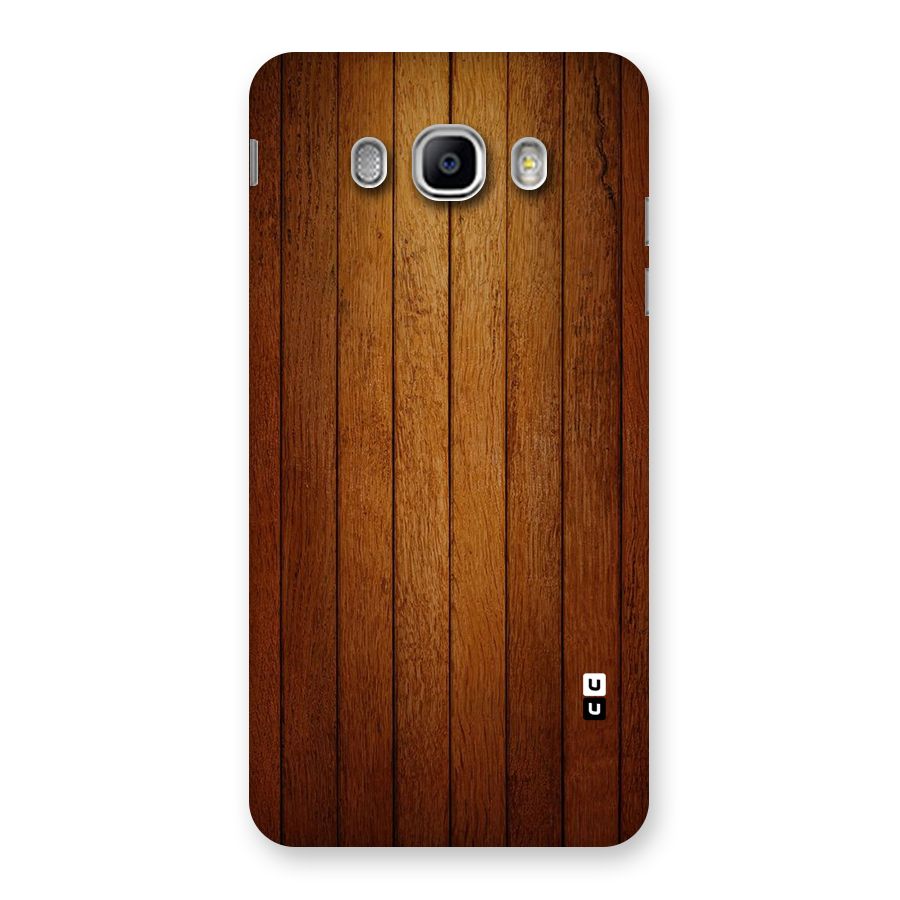Proper Brown Wood Back Case for Samsung Galaxy J5 2016