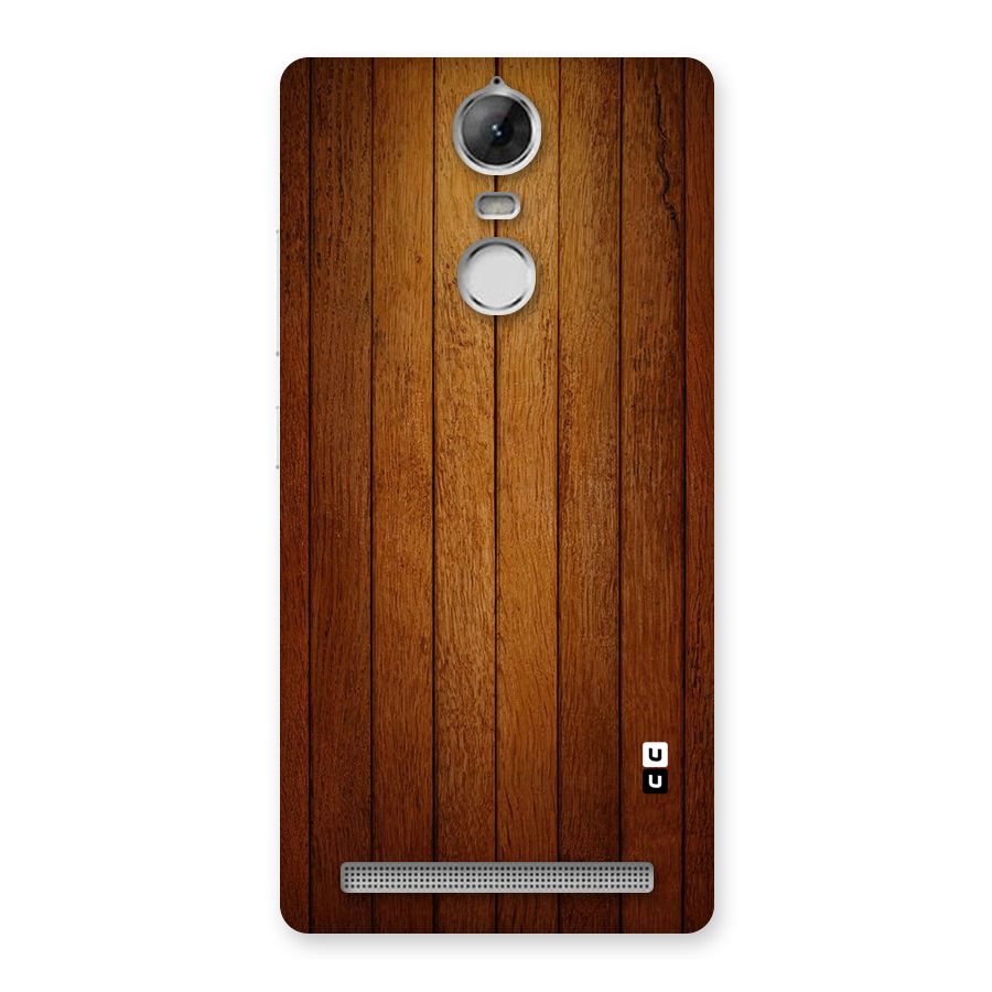 Proper Brown Wood Back Case for Vibe K5 Note