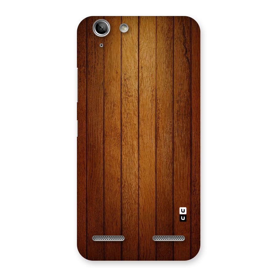 Proper Brown Wood Back Case for Vibe K5 Plus