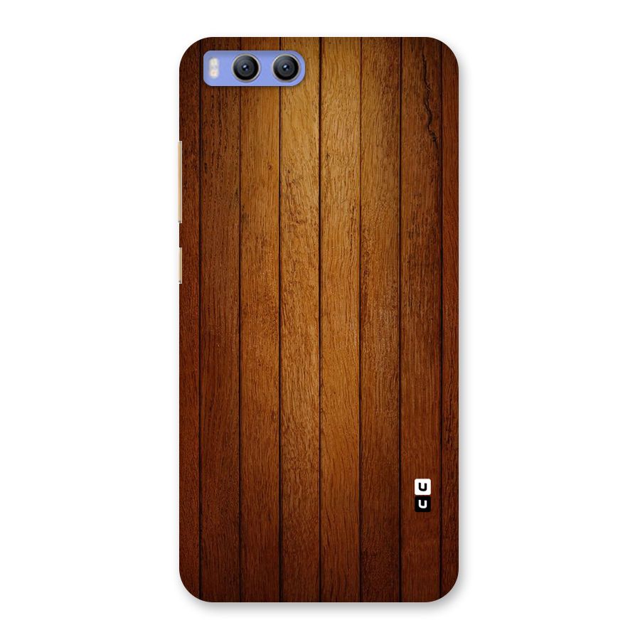 Proper Brown Wood Back Case for Xiaomi Mi 6