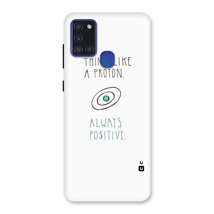 Proton Positive Back Case for Galaxy A21s