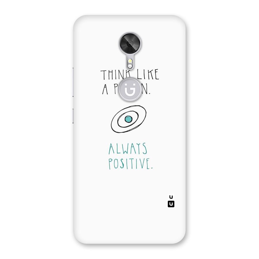 Proton Positive Back Case for Gionee A1