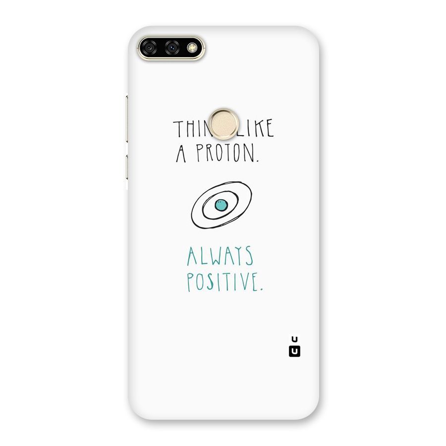 Proton Positive Back Case for Honor 7A