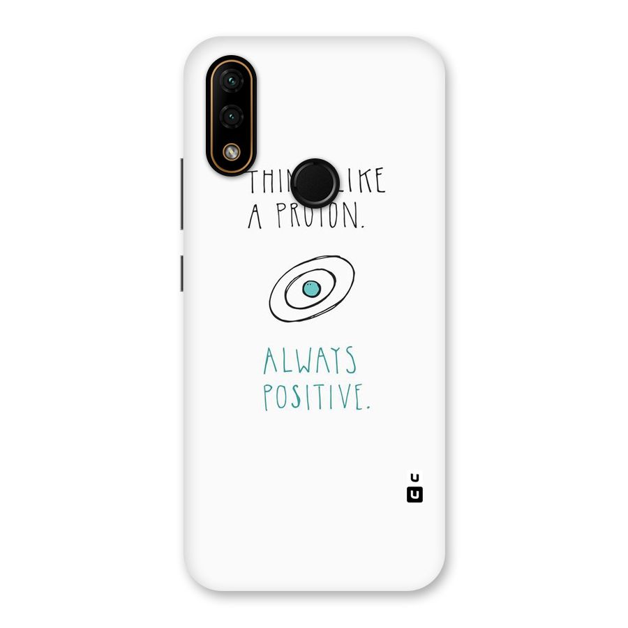 Proton Positive Back Case for Lenovo A6 Note