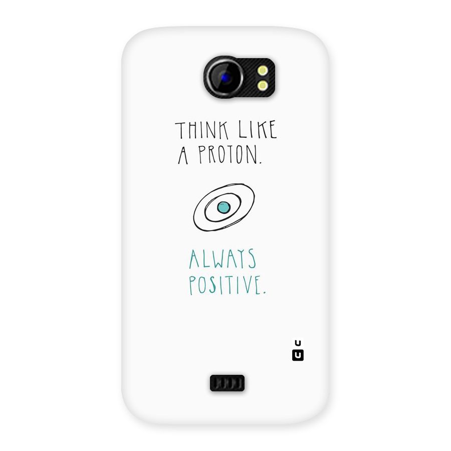 Proton Positive Back Case for Micromax Canvas 2 A110