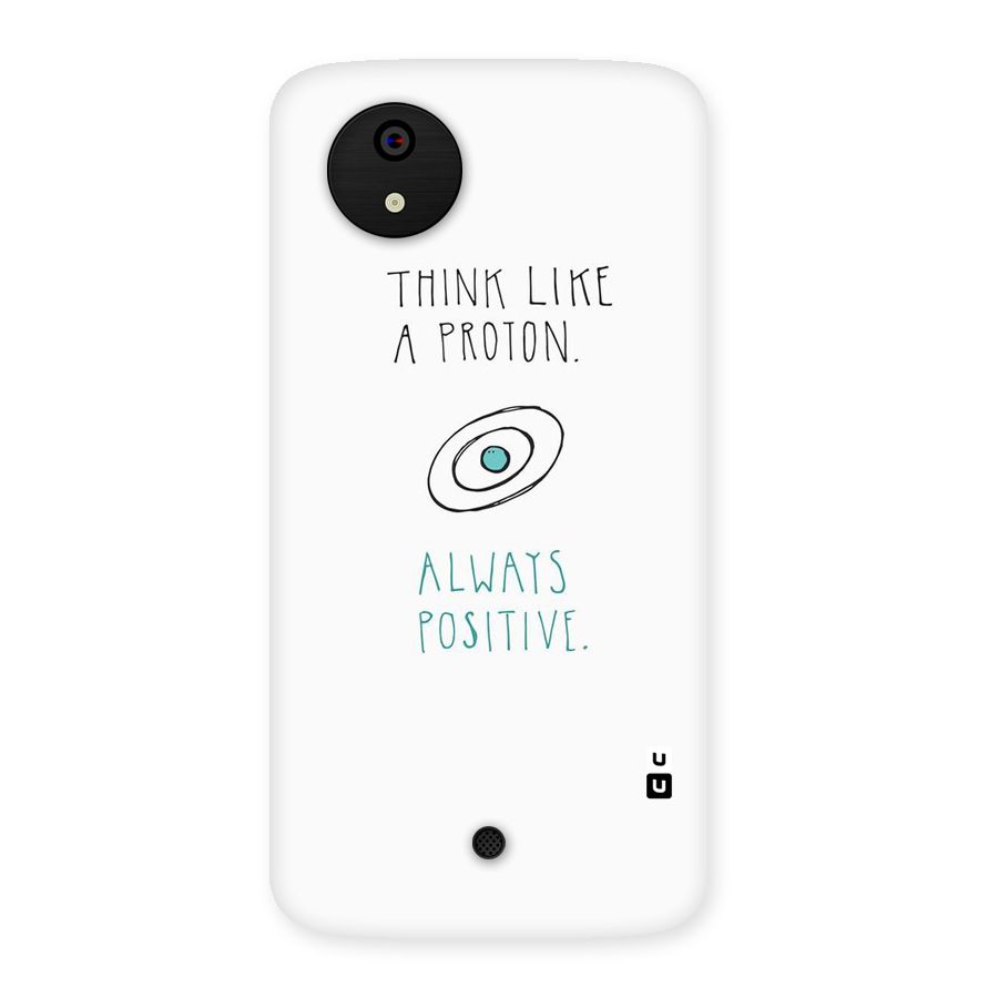 Proton Positive Back Case for Micromax Canvas A1