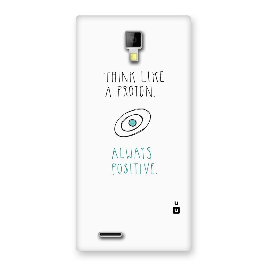 Proton Positive Back Case for Micromax Canvas Xpress A99