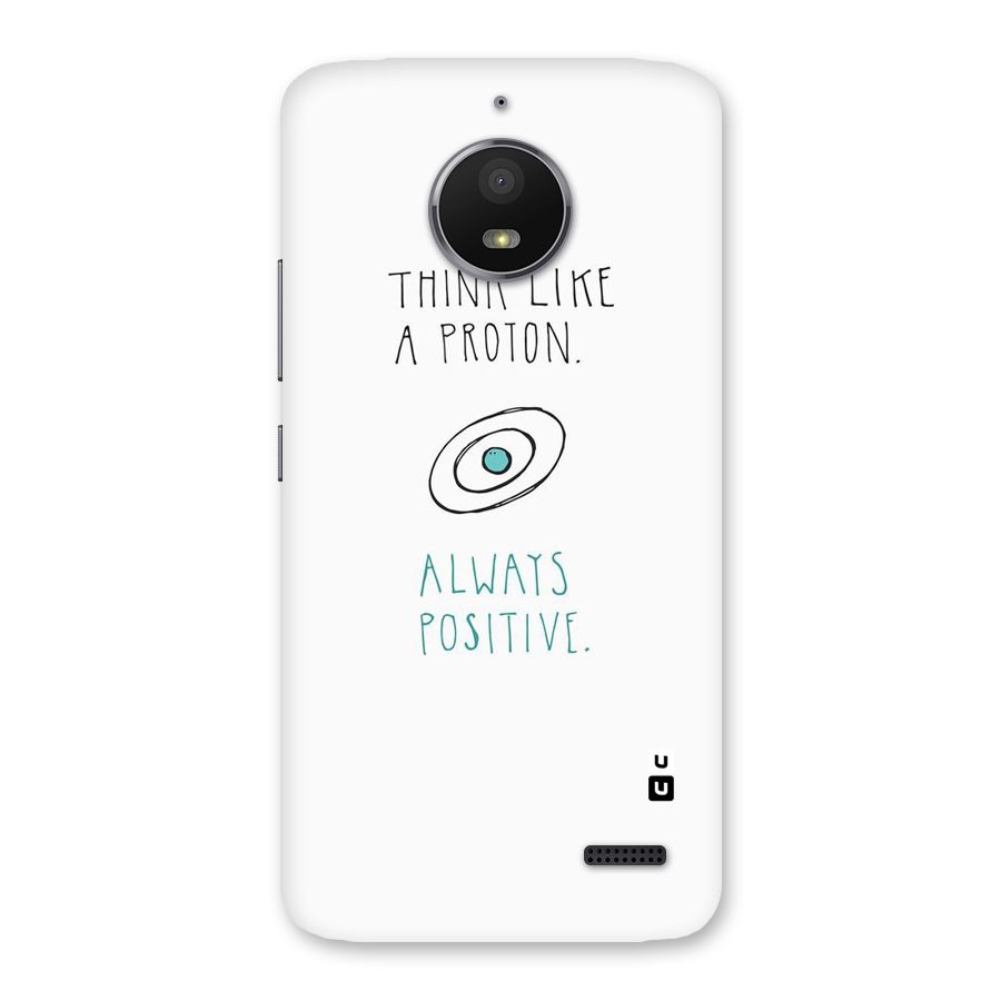 Proton Positive Back Case for Moto E4