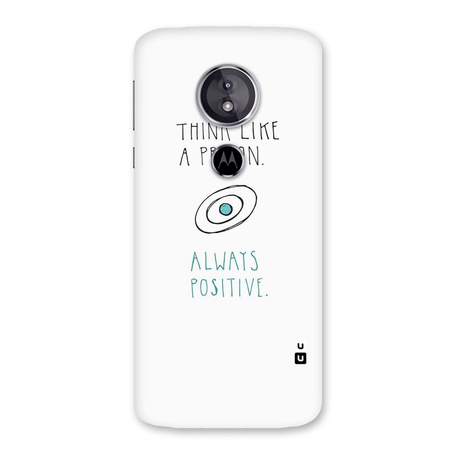 Proton Positive Back Case for Moto E5
