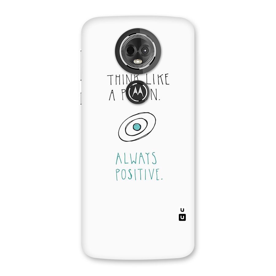 Proton Positive Back Case for Moto E5 Plus