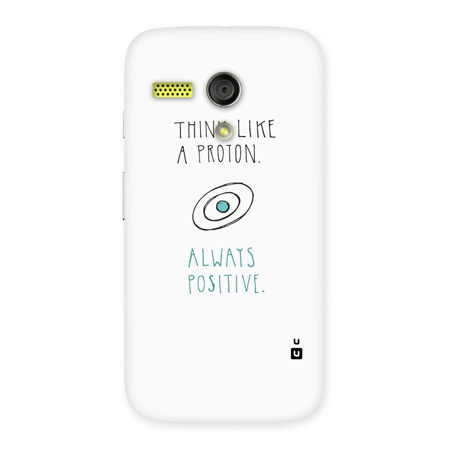 Proton Positive Back Case for Moto G