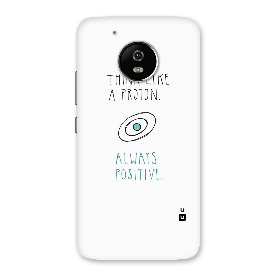 Proton Positive Back Case for Moto G5