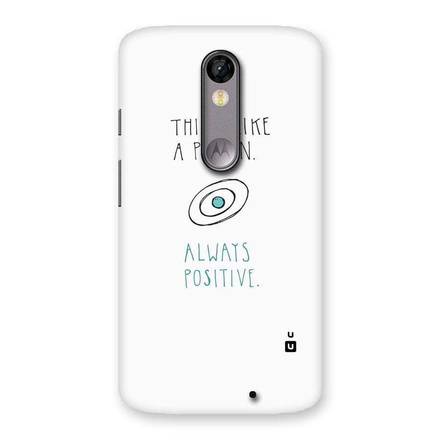 Proton Positive Back Case for Moto X Force