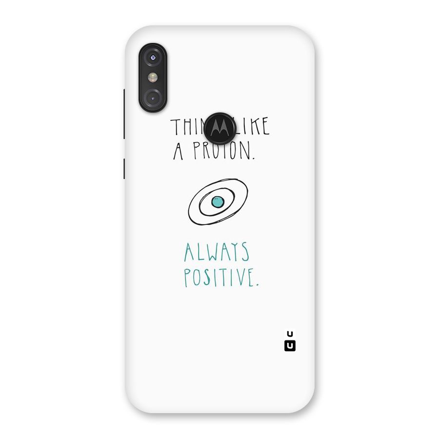 Proton Positive Back Case for Motorola One Power