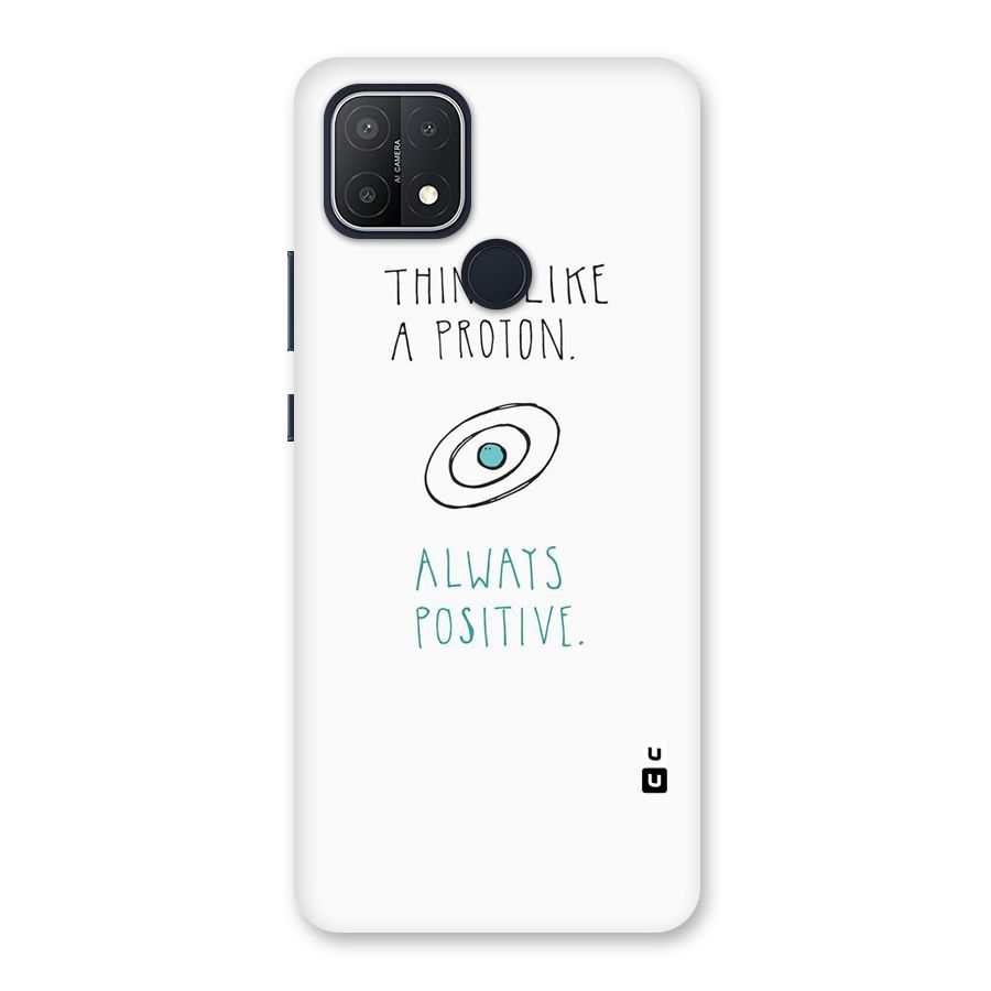 Proton Positive Back Case for Oppo A15