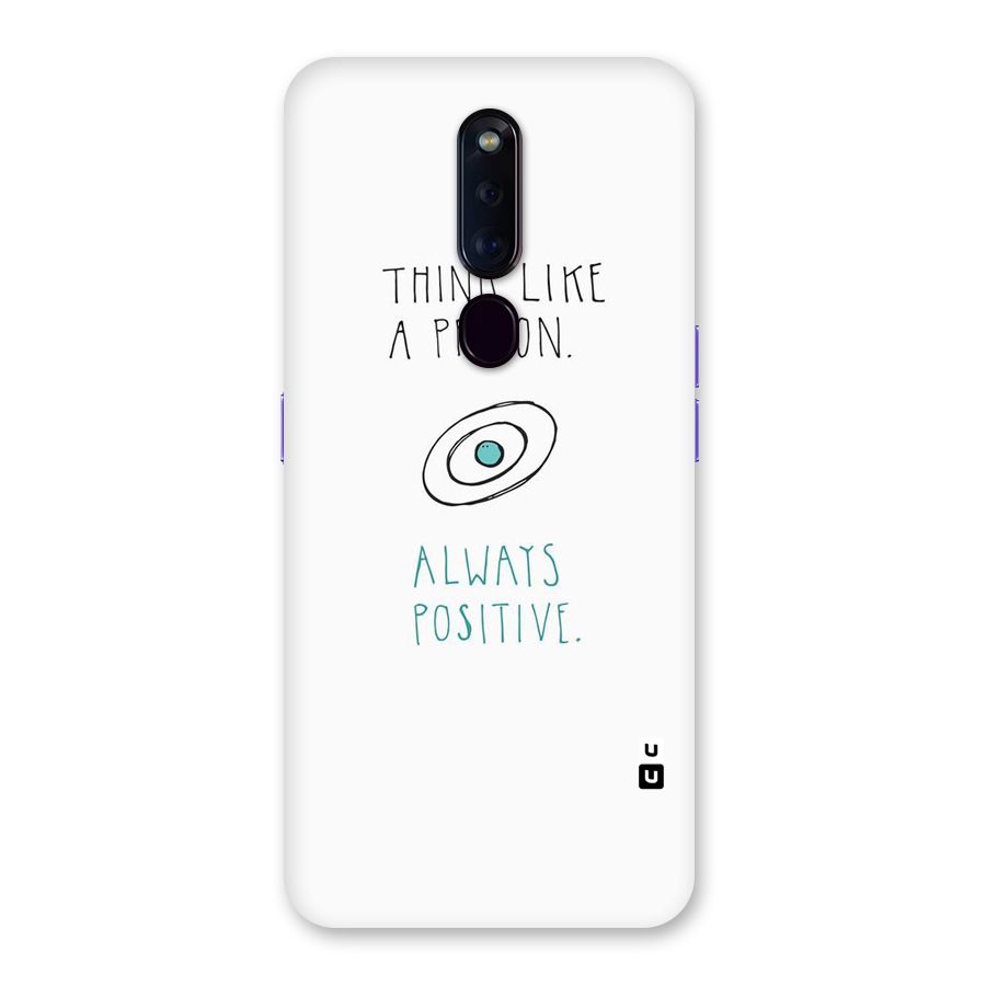 Proton Positive Back Case for Oppo F11 Pro