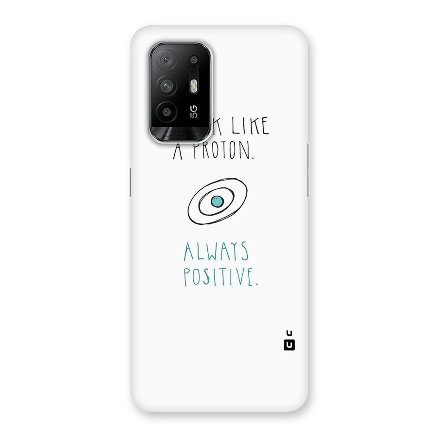 Proton Positive Back Case for Oppo F19 Pro Plus 5G