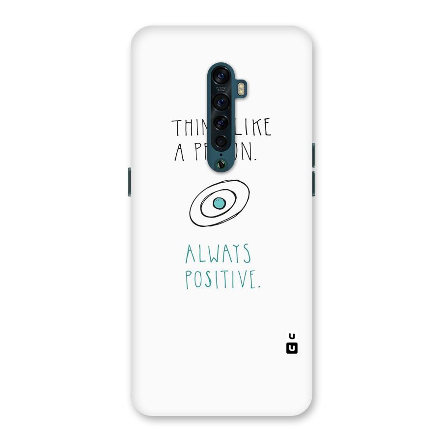 Proton Positive Back Case for Oppo Reno2