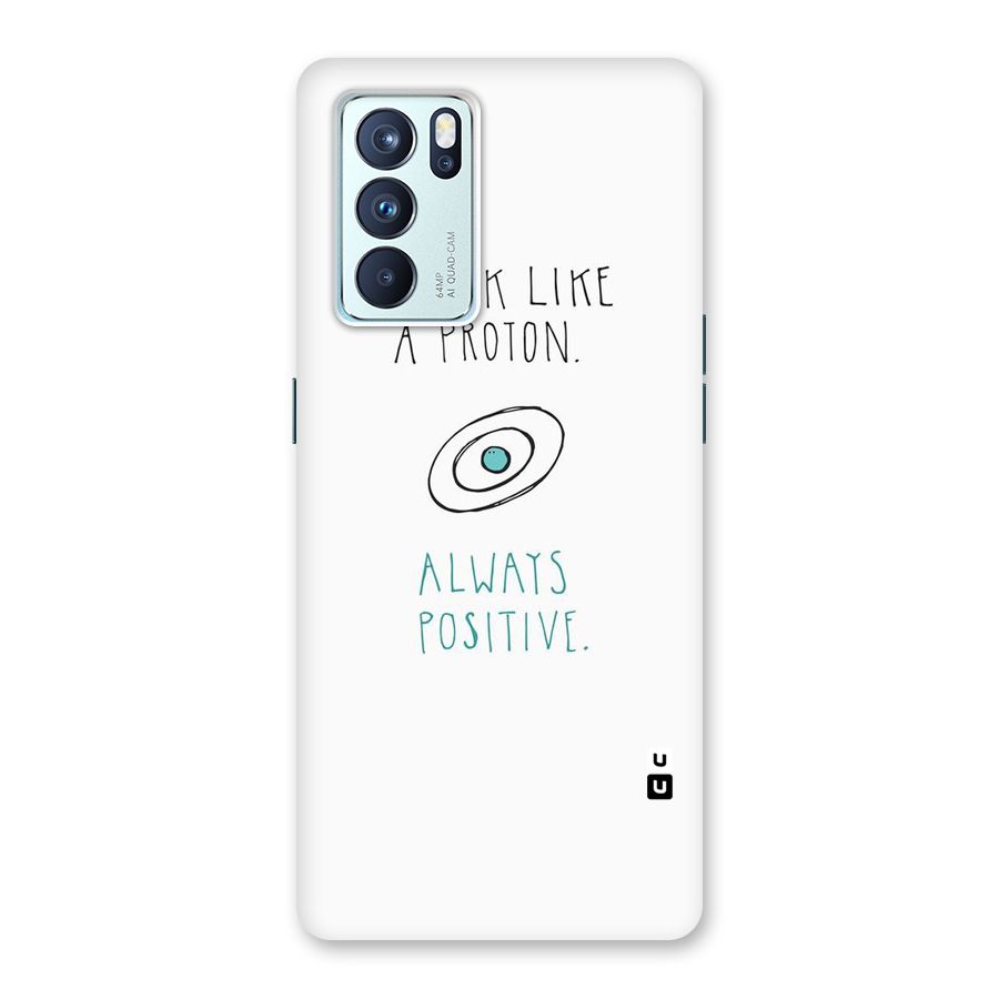 Proton Positive Back Case for Oppo Reno6 Pro 5G