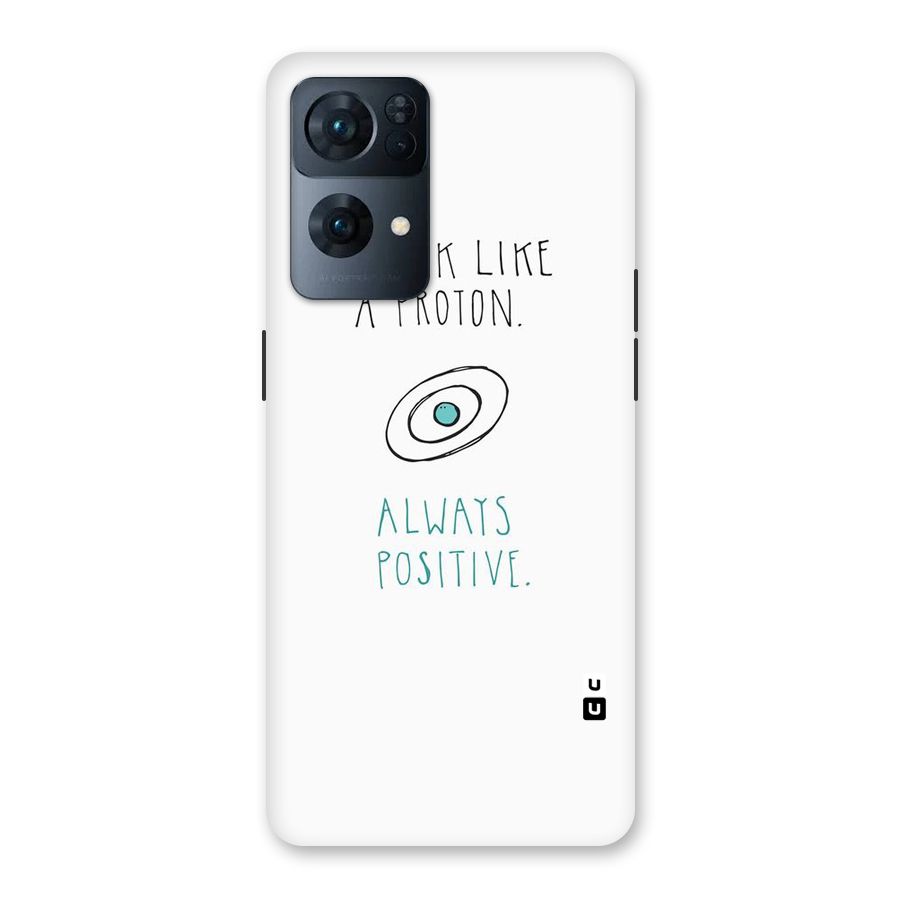 Proton Positive Back Case for Oppo Reno7 Pro 5G