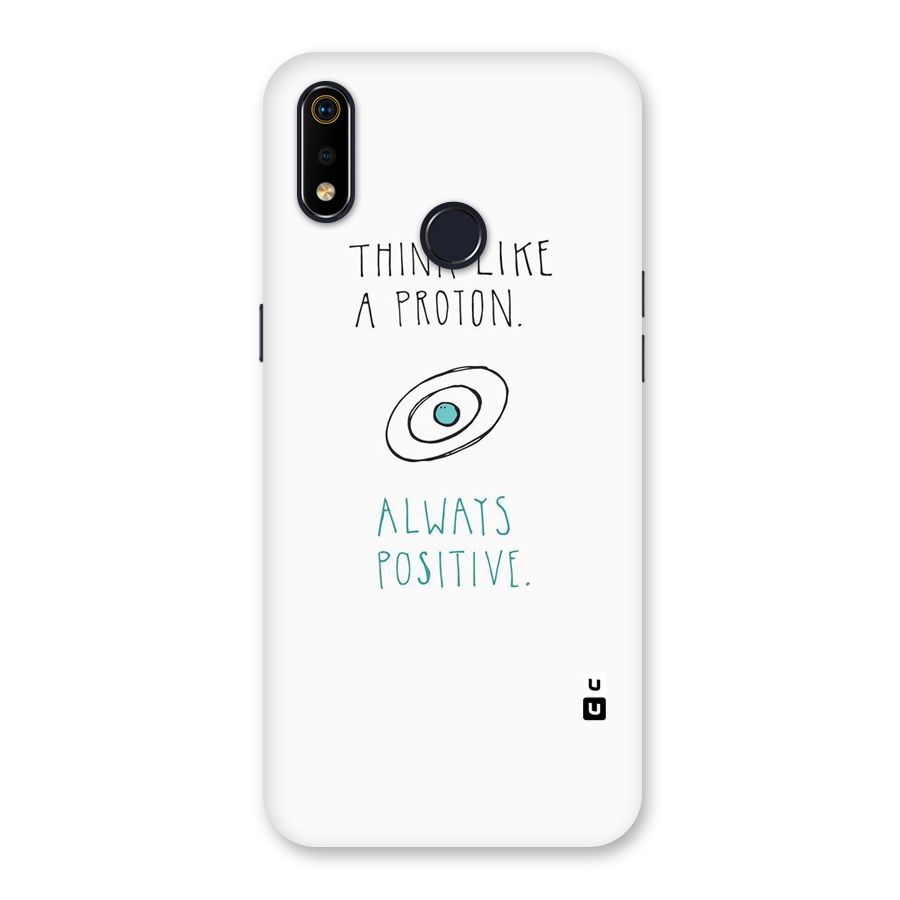 Proton Positive Back Case for Realme 3i