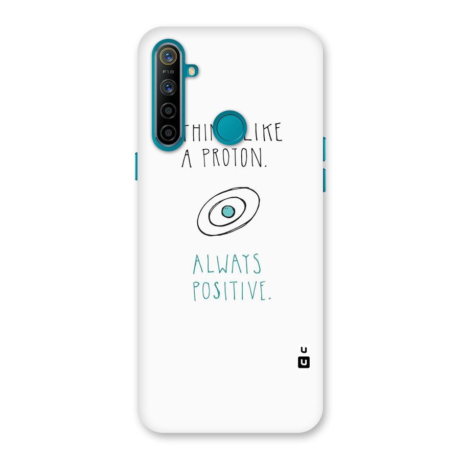 Proton Positive Back Case for Realme 5i