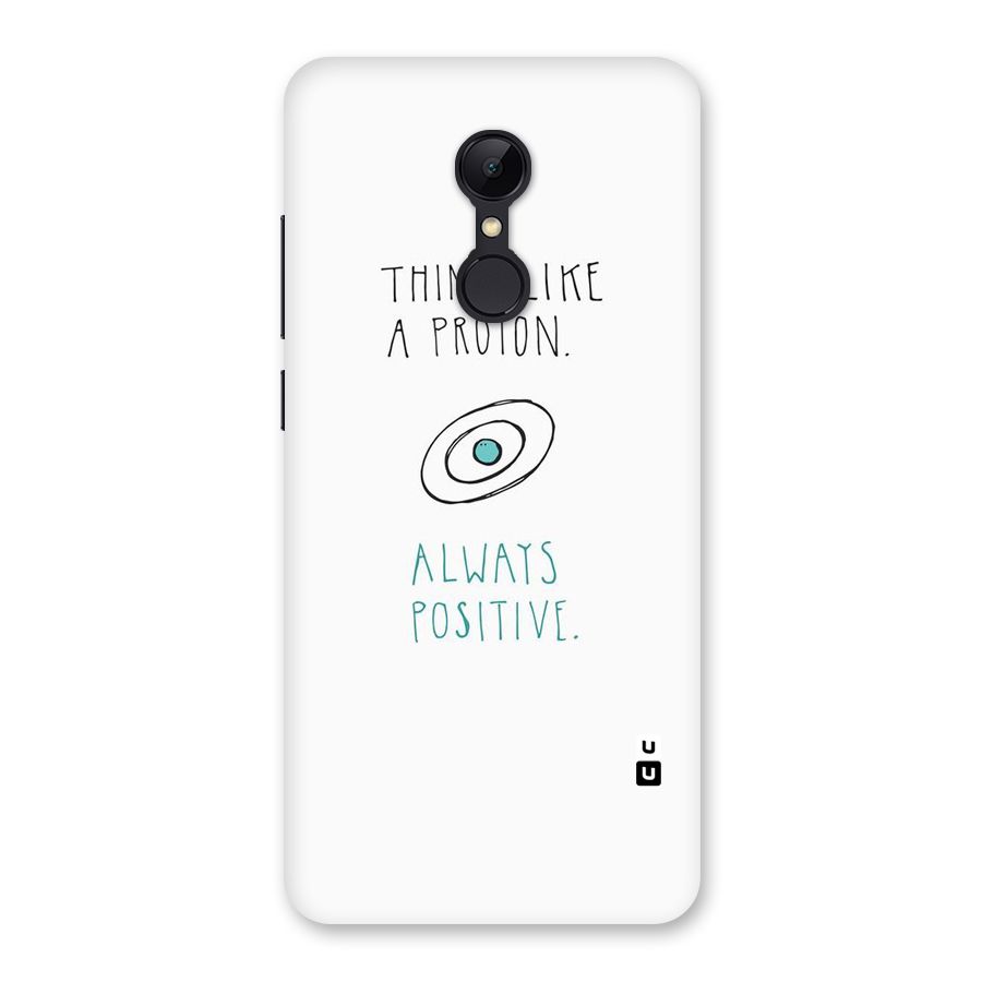 Proton Positive Back Case for Redmi 5