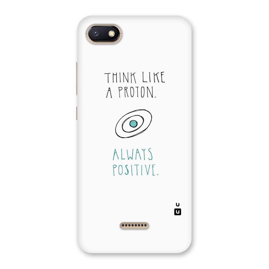 Proton Positive Back Case for Redmi 6A