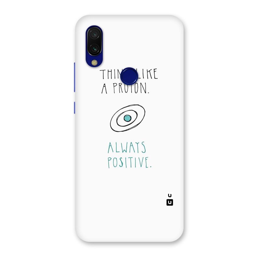Proton Positive Back Case for Redmi 7
