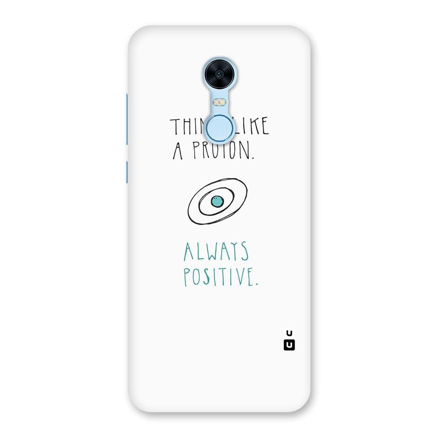 Proton Positive Back Case for Redmi Note 5
