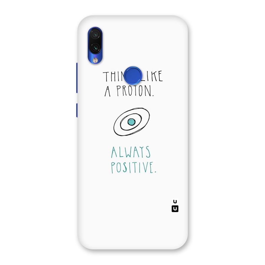 Proton Positive Back Case for Redmi Note 7S