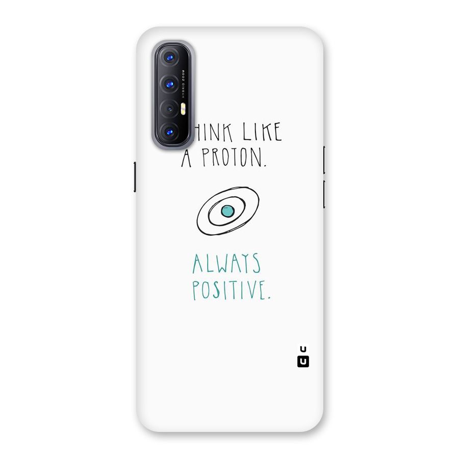 Proton Positive Back Case for Reno3 Pro