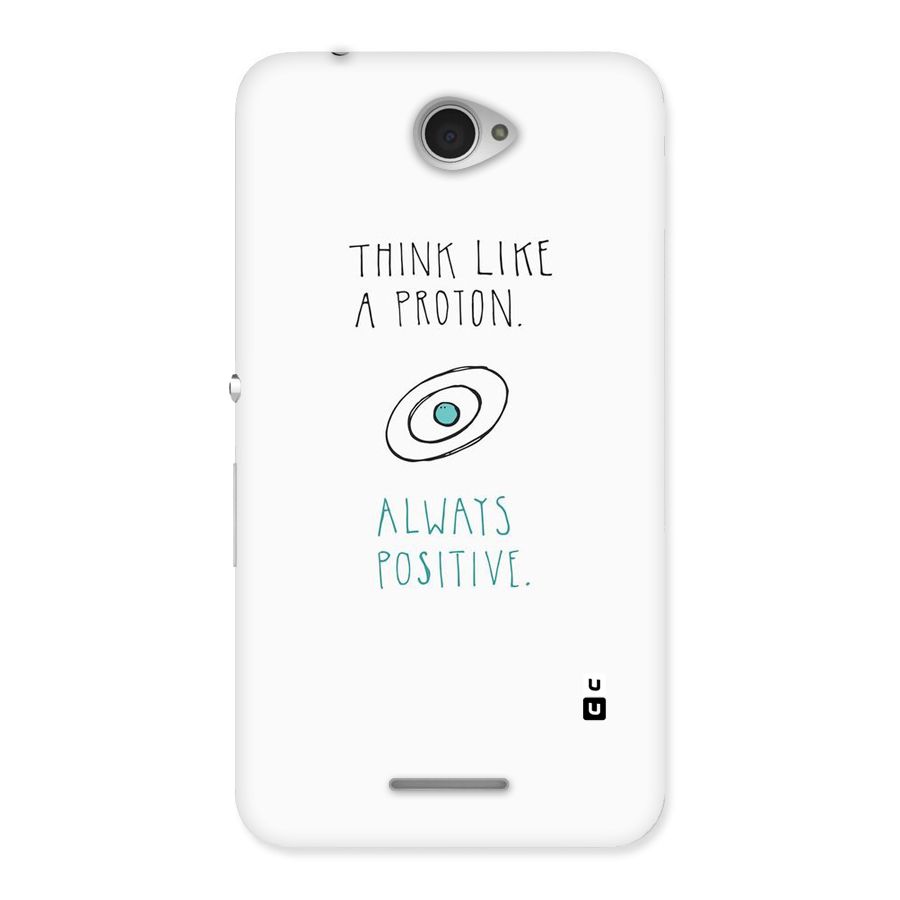 Proton Positive Back Case for Sony Xperia E4