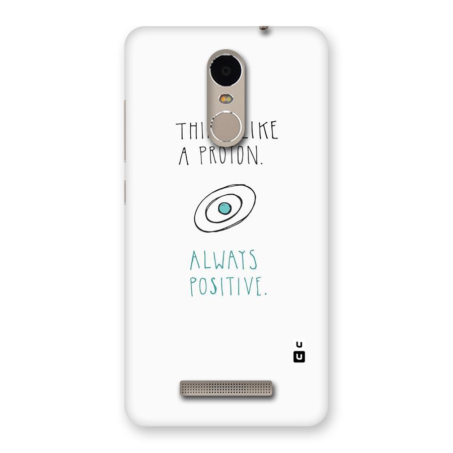 Proton Positive Back Case for Xiaomi Redmi Note 3