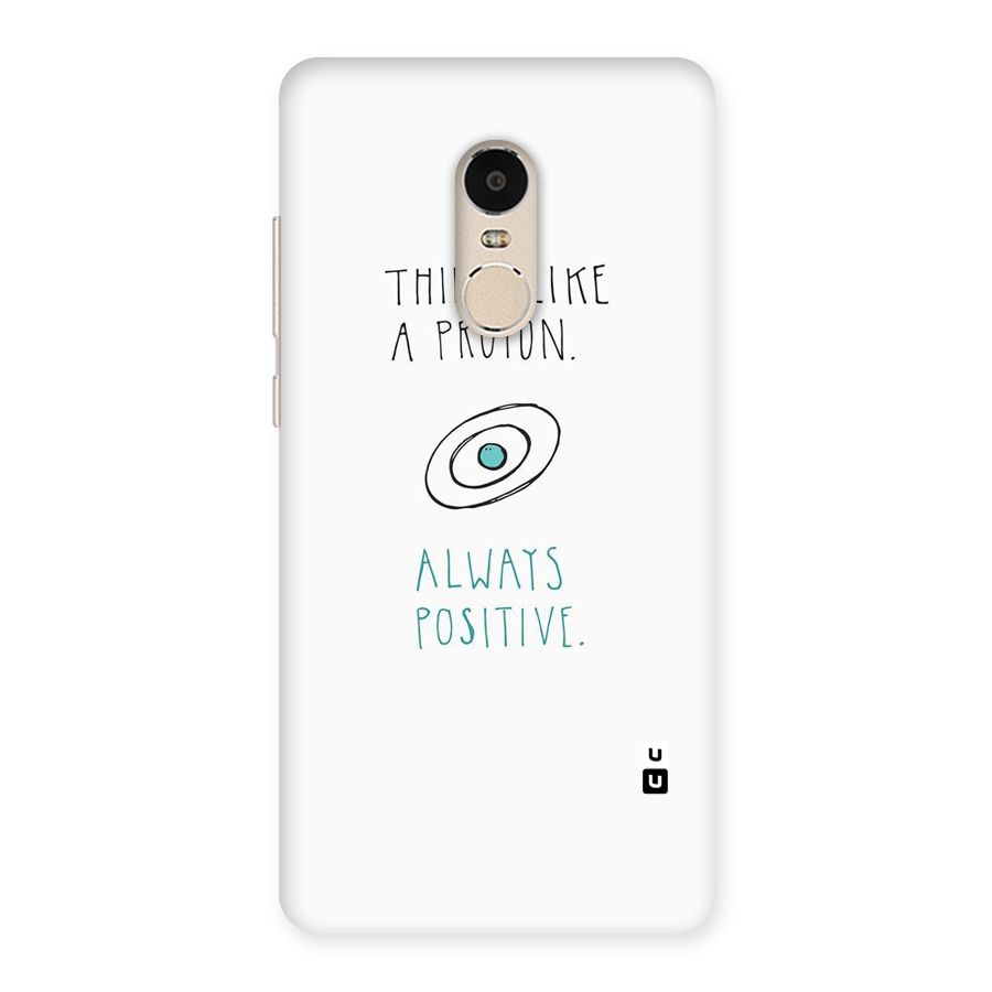 Proton Positive Back Case for Xiaomi Redmi Note 4