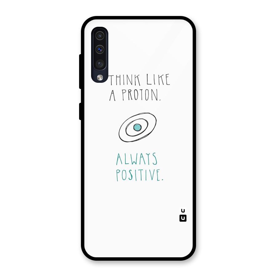 Proton Positive Glass Back Case for Galaxy A50