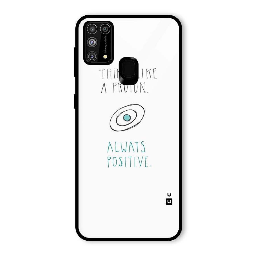 Proton Positive Glass Back Case for Galaxy F41