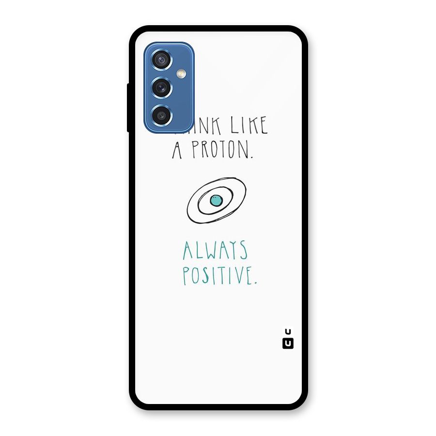 Proton Positive Glass Back Case for Galaxy M52 5G