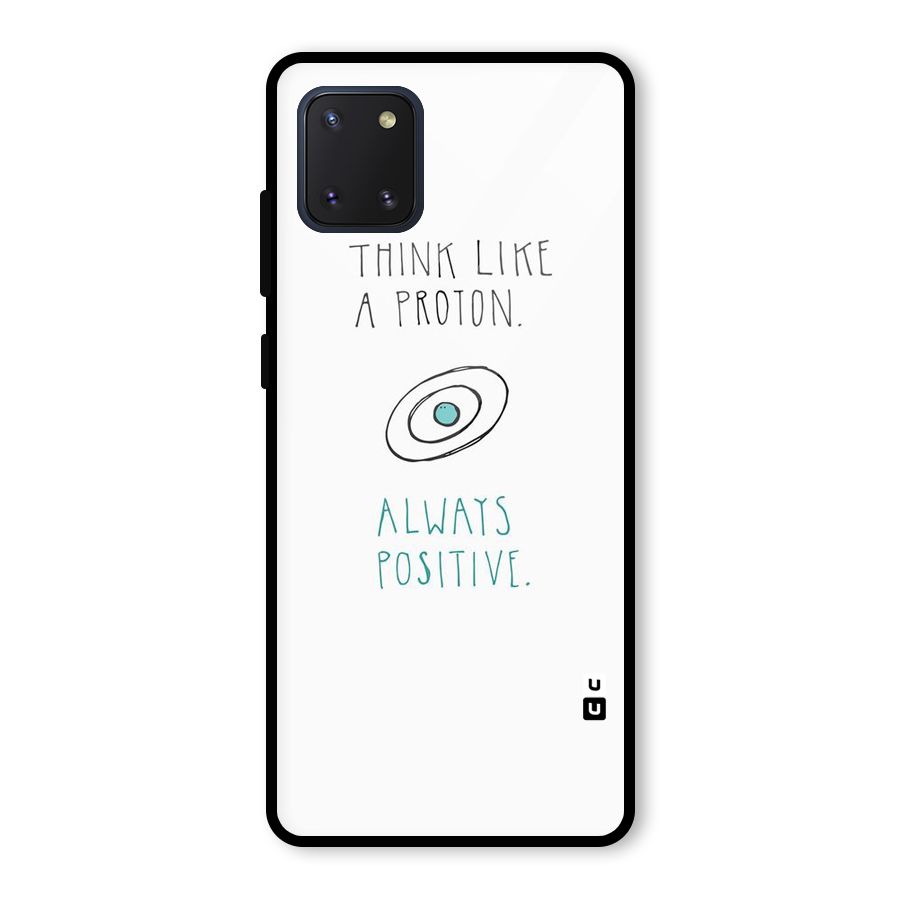 Proton Positive Glass Back Case for Galaxy Note 10 Lite