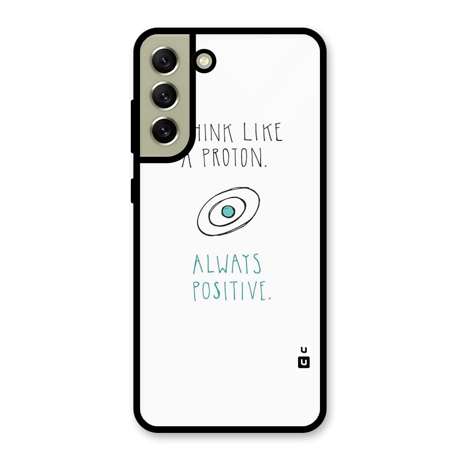 Proton Positive Glass Back Case for Galaxy S21 FE 5G