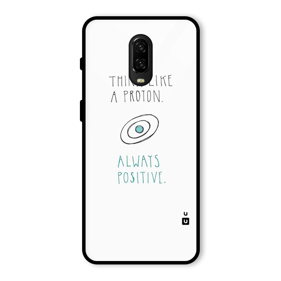 Proton Positive Glass Back Case for OnePlus 6T